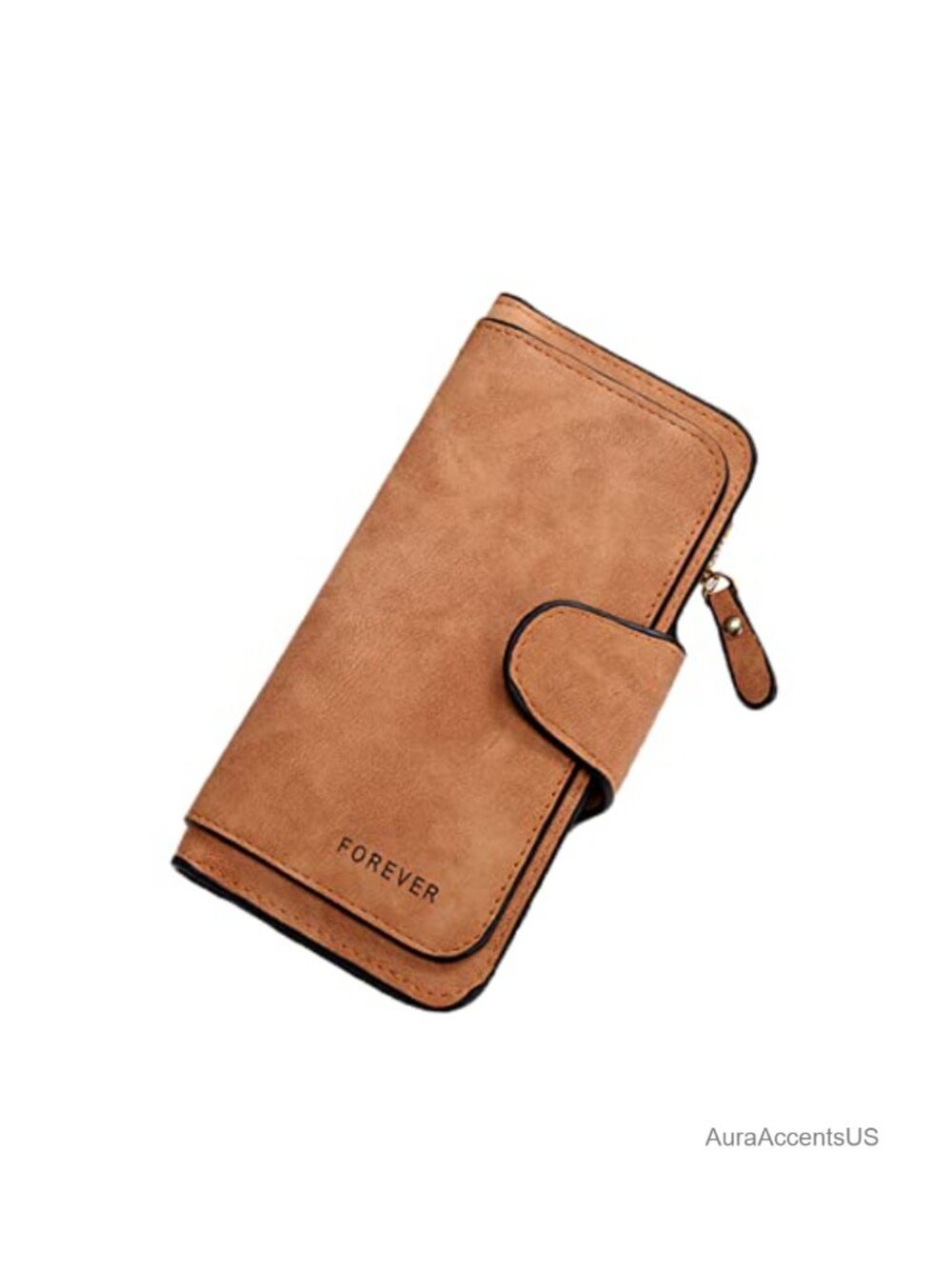 Genuine Leather Wallet RFID Blocking Bifold with ID Window